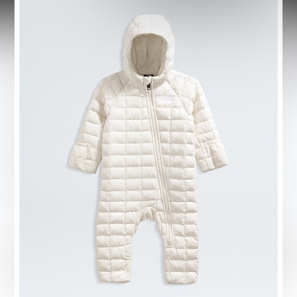 Cozy Cream Hooded Kids One Piece